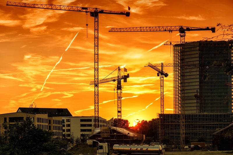 chantier de construction
